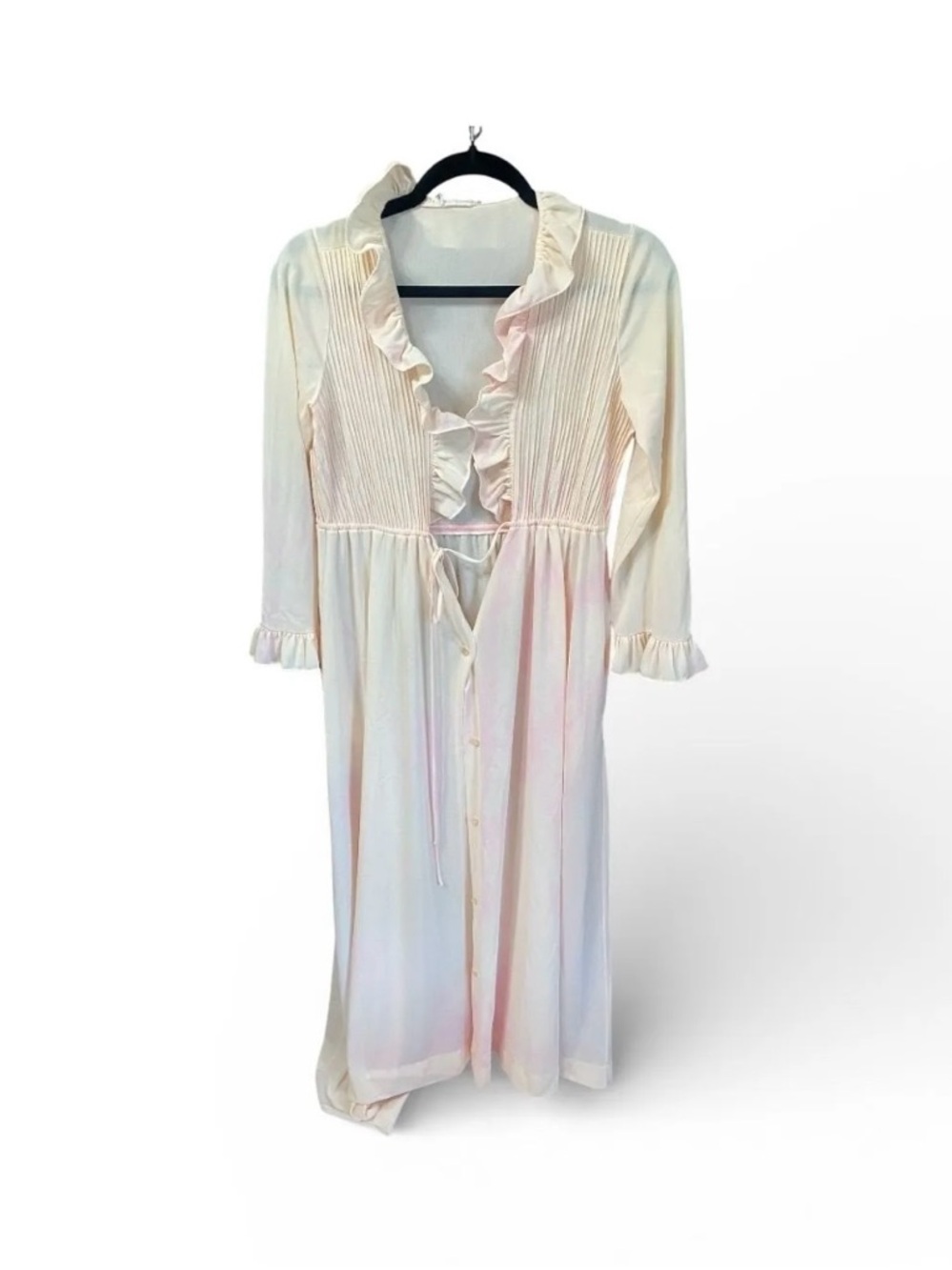 60-80's Linda Lingerie Pastel Ruffle Night Gown